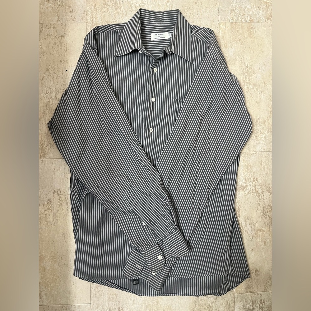 Ike Behar For Neiman Marcus Dress Shirt - Large - Neck 15.5